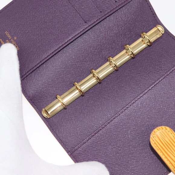 LOUIS VUITTON Epi Agenda PM Day Planner Cover Yellow R20059 LV Auth 146025 - Picture 12 of 16